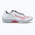 Dětské boty na volejbal Mizuno Lightning Star Z7 white/salsa/black 2