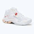 Dámské volejbalové boty  Mizuno Wave Lightning Z8 Mid white/aleutian/cloud pink