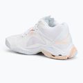 Dámské volejbalové boty  Mizuno Wave Lightning Z8 Mid white/aleutian/cloud pink 3