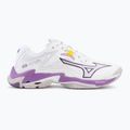 Dámské volejbalové boty  Mizuno Wave Lightning Z8 white/patrician purple/quince 2