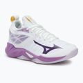 Dámské volejbalové boty  Mizuno Wave Dimension white/patrician purple/quince