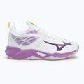 Dámské volejbalové boty  Mizuno Wave Dimension white/patrician purple/quince 2