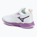 Dámské volejbalové boty  Mizuno Wave Dimension white/patrician purple/quince 3
