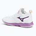 Dámské volejbalové boty  Mizuno Wave Dimension Mid white/patrician purple/quince 3