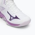 Dámské volejbalové boty  Mizuno Wave Dimension Mid white/patrician purple/quince 7