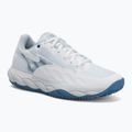 Dámské tenisové boty Mizuno Wave Enforce Court CC white/ parisian blue/ plein air