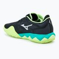 Pánské tenisové boty  Mizuno Wave Enforce Tour CC black/white/mizuno neo lime 3