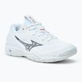 Dámské boty na házenou Mizuno Wave Stealth 6 white/aleutian/cloud pink