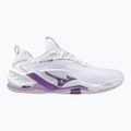 Boty na házenou Mizuno Wav Stealth Neo 2 white/navy peony/peach parfait 8