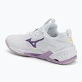 Boty na házenou Mizuno Wav Stealth Neo 2 white/navy peony/peach parfait 3