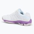 Dámské volejbalové boty  Mizuno Wave Voltage 2 white/patrician purple/quince 3