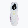 Dámské volejbalové boty  Mizuno Wave Voltage 2 white/patrician purple/quince 5