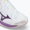 Dámské volejbalové boty  Mizuno Wave Voltage 2 white/patrician purple/quince 7