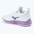 Dámské boty na volejbal Mizuno Wave Luminous 3 white/patrician purple/quince 3