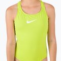 Dětské jednodílné plavky Nike Essential Racerback zelené NESSB711-312 7