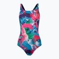 Dámské jednodílné plavky Nike Multiple Print Fastback fialové NESSC010-593