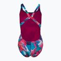 Dámské jednodílné plavky Nike Multiple Print Fastback fialové NESSC010-593 2