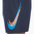 Pánské plavecké šortky Nike Liquify Swoosh 5" Volley navy blue NESSC611-440 3