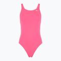 Dámské jednodílné plavky Nike Hydrastrong Solid Fastback hyper pink
