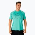 Pánské tréninkové tričko Nike Ring Logo tyrkysové NESSC666-339