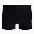 Pánské plavecké boxerky Nike Reflect Logo Square Leg černé NESSC583