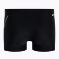 Pánské plavecké boxerky Nike Reflect Logo Square Leg černé NESSC583 2