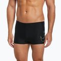 Pánské plavecké boxerky Nike Reflect Logo Square Leg černé NESSC583 5