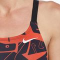 Dámské jednodílné plavky Nike Multiple Print Fastback orange NESSC050-631 8