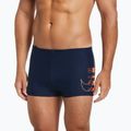 Pánské plavecké boxerky Nike Reflect Logo Square Leg modré NESSC583440 5