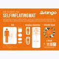 Samonafukovací karimatka Vango Trek Pro 3 Standard harissa 8