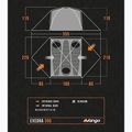 Trekový stan pro 3 osoby Vango Exedra 300 forest green 2