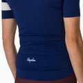 Dámské cyklistické tričko Rapha Core Lightweight Jersey navy/white 4