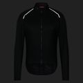 Pánská cyklistická bunda Rapha Brevet Element Wind Jacket black/grey 7