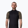 Pánská cyklistická vesta Rapha Brevet Element Wind Gilet black/grey