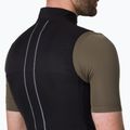 Pánská cyklistická vesta Rapha Brevet Element Wind Gilet black/grey 4