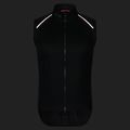 Pánská cyklistická vesta Rapha Brevet Element Wind Gilet black/grey 7