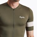 Pánské cyklistické tričko Rapha Core Lightweight Jersey dark green/white 3