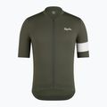 Pánské cyklistické tričko Rapha Core Lightweight Jersey dark green/white 5