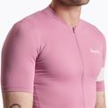 Pánské cyklistické tričko Rapha Core Lightweight Jersey dusty mauve/white 3
