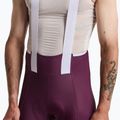 Pánské cyklistické šortky Rapha Brevet Element Cargo Bib Shorts plum/white 3