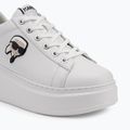 Dámské boty KARL LAGERFELD Anakapri Nft white leather 7