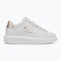 Dámské boty KARL LAGERFELD Kapri Maison white leather w/gold 2