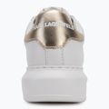 Dámské boty KARL LAGERFELD Kapri Maison white leather w/gold 6