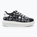 Dámské boty  KARL LAGERFELD Kapri Twin Nft Graffiti black/white leather 8