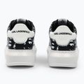 Dámské boty  KARL LAGERFELD Kapri Twin Nft Graffiti black/white leather 10