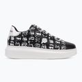 Dámské boty  KARL LAGERFELD Kapri Twin Nft Graffiti black/white leather 2