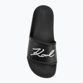Dámské nazouváky   KARL LAGERFELD Kondo 2.0 Signia black rubber 5