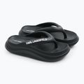 Dámské žabky KARL LAGERFELD Skoona II Hotel Thong black rubber 2