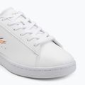 Dětské boty Lacoste Carnaby Jr white/light pink 7