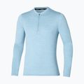 Pánské běžecké tričko longsleeve  Mizuno Impulse Core Half Zip glacier lake